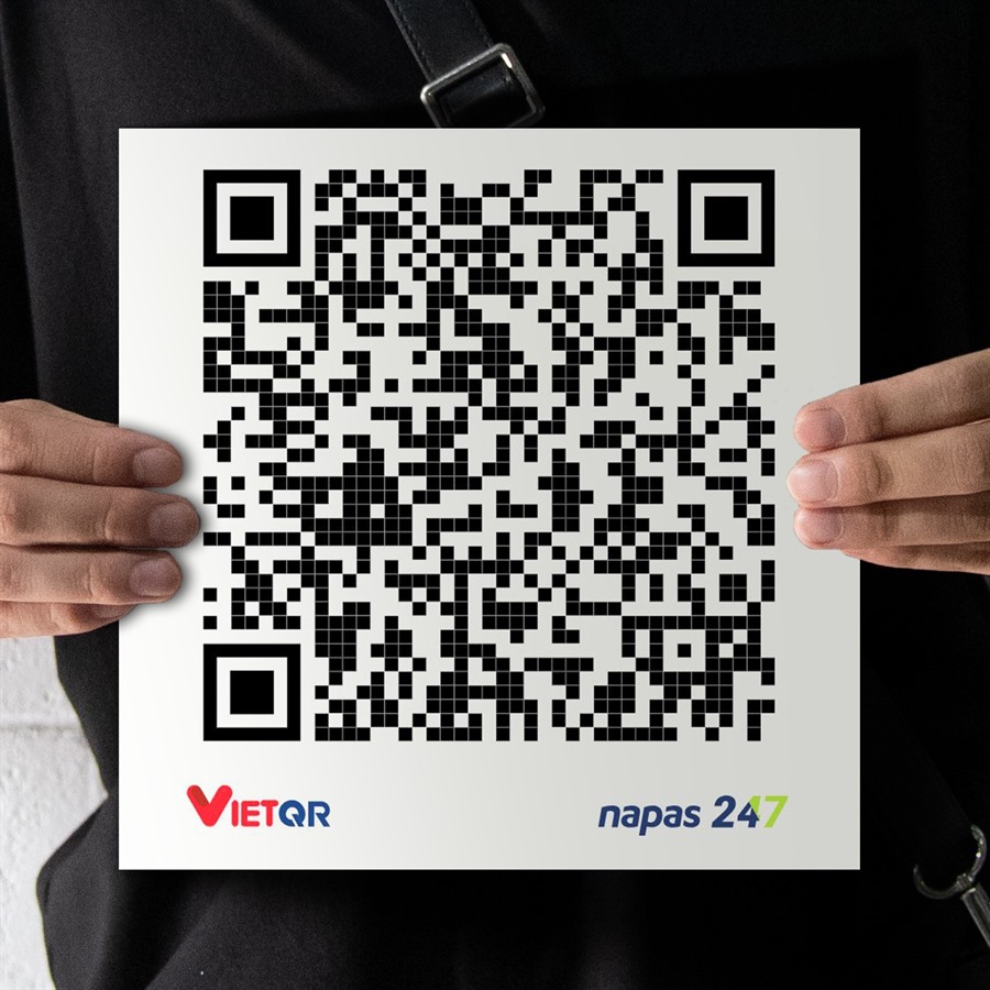Mã QR Donate phóng to